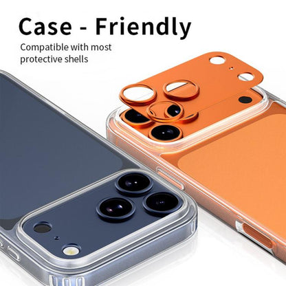 For iPhone 17 Pro Kalebol Metal Convex Hollow Lens Protector Ring(Silver) by Kalebol