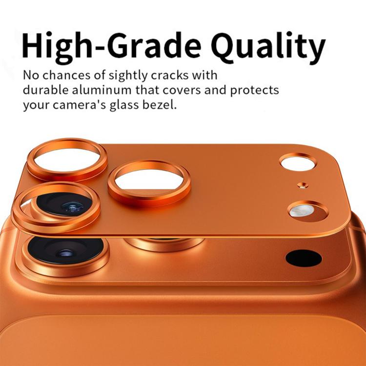 For iPhone 17 Pro Max Kalebol Metal Convex Hollow Lens Protector Ring(Black) by Kalebol