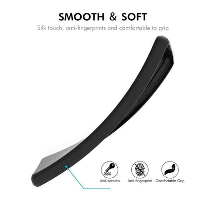 For iPhone Air ENKAY Liquid Silicone Soft Shockproof Phone Case(Black) by ENKAY