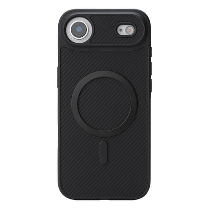 For iPhone Air Kalebol Carbon Fiber MagSafe Phone Case(Black) by Kalebol