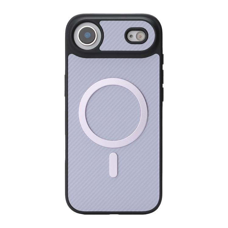 For iPhone Air Kalebol Carbon Fiber MagSafe Phone Case(Purple) by Kalebol