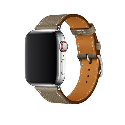 For Apple Watch 3 / 2 / 1 Generation 42mm Universal Leather Cross Band(Gray) by bashfashion
