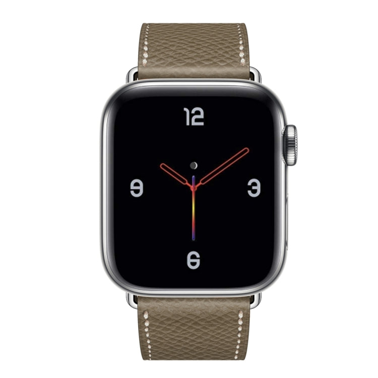 For Apple Watch 3 / 2 / 1 Generation 42mm Universal Leather Cross Band(Gray) by bashfashion
