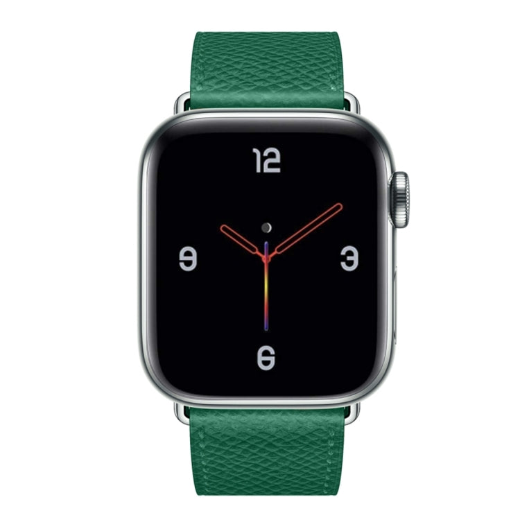 For Apple Watch 3 / 2 / 1 Generation 42mm Universal Leather Cross Band(Green) by bashfashion