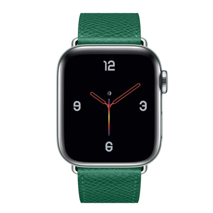 For Apple Watch 3 / 2 / 1 Generation 42mm Universal Leather Cross Band(Green) by bashfashion