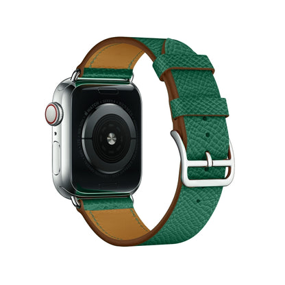 For Apple Watch 3 / 2 / 1 Generation 42mm Universal Leather Cross Band(Green) by bashfashion