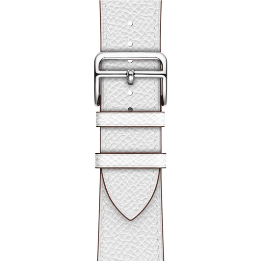 For Apple Watch 3 / 2 / 1 Generation 38mm Universal Leather Cross Band(White) by bashfashion