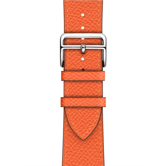 For Apple Watch 3 / 2 / 1 Generation 38mm Universal Leather Cross Band(Orange) by bashfashion