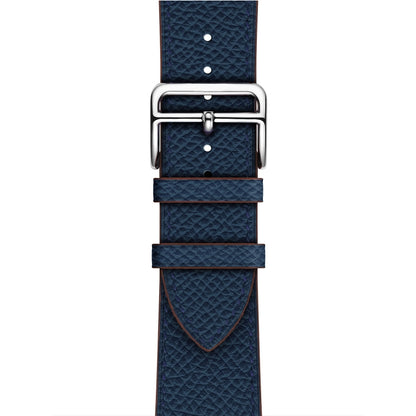 For Apple Watch 3 / 2 / 1 Generation 38mm Universal Leather Cross Band(Dark Blue) by bashfashion