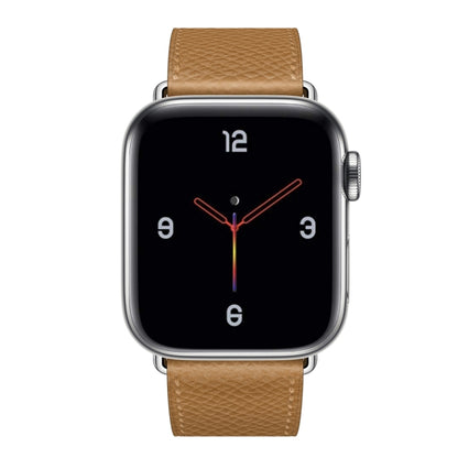 For Apple Watch 3 / 2 / 1 Generation 38mm Universal Leather Cross Band(Brown) by bashfashion