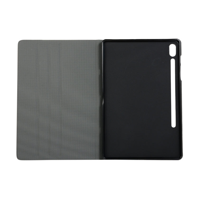 ENKAY Horizontal Flip PU Leather Case with Holder for Galaxy Tab S6 10.5 T860 / T865(Dark Blue) by ENKAY