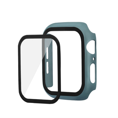 ENKAY Hat-prince Full Coverage PC Case + Tempered Glass Protector for Apple Watch Series 6 / 5 / 4 / SE 3 / SE 2 / SE 1 40mm(Green) by ENKAY