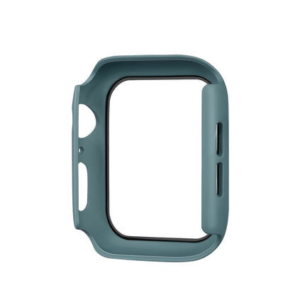 ENKAY Hat-prince Full Coverage PC Case + Tempered Glass Protector for Apple Watch Series 6 / 5 / 4 / SE 3 / SE 2 / SE 1 40mm(Green) by ENKAY