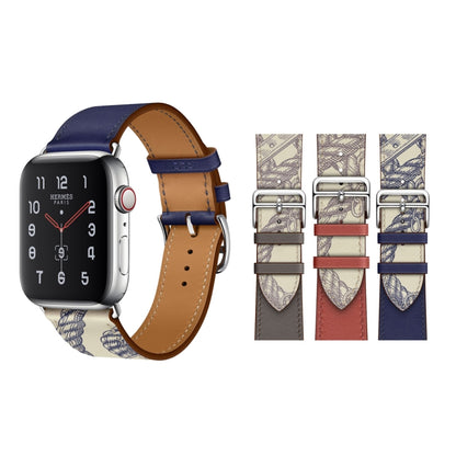 For Apple Watch 3 / 2 / 1 Generation 42mm Universal Silk Screen Psingle-ring Watch Band(Red) by bashfashion