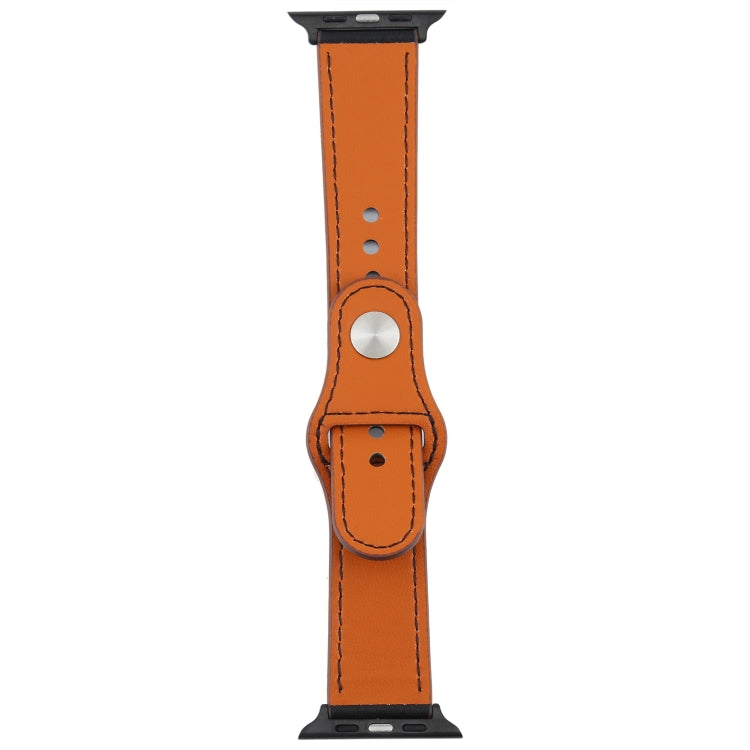 For Apple Watch 3 / 2 / 1 Generation 38mm Universal Buckle Leather Strap(Black) by bashfashion