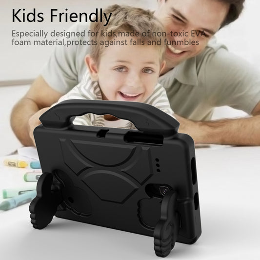 For Samsung Galaxy Tab A 8.0 T387 Thumb Bracket EVA Shockproof Tablet Case(Black) by bashfashion