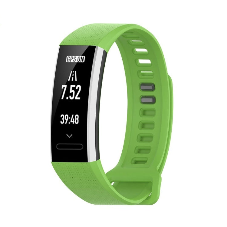 For Huawei Band 2 Pro / Band 2 / ERS-B19 / ERS-B29 Sports Bracelet Silicone Watch Band(Green) by bashfashion