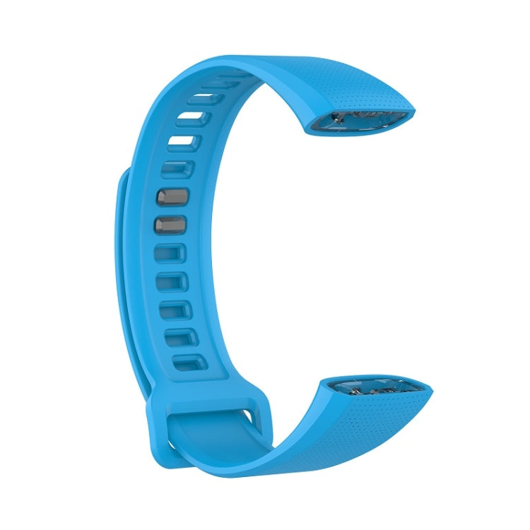 For Huawei Band 2 Pro / Band 2 / ERS-B19 / ERS-B29 Sports Bracelet Silicone Watch Band(Blue) by bashfashion