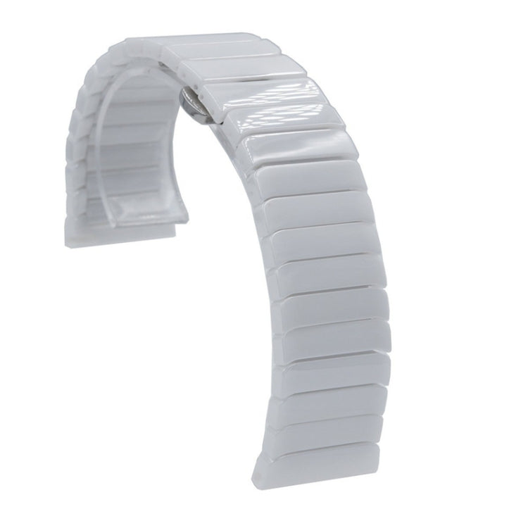 22mm For Huawei Watch GT2e GT2 46mm Ceramic Watch Band(White) by bashfashion