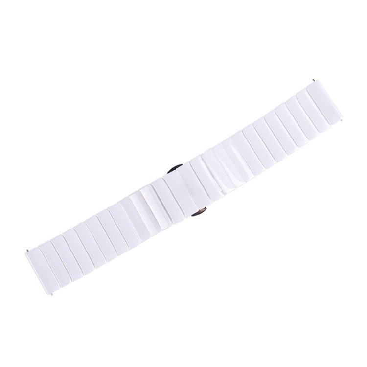 22mm For Huawei Watch GT2e GT2 46mm Ceramic Watch Band(White) by bashfashion
