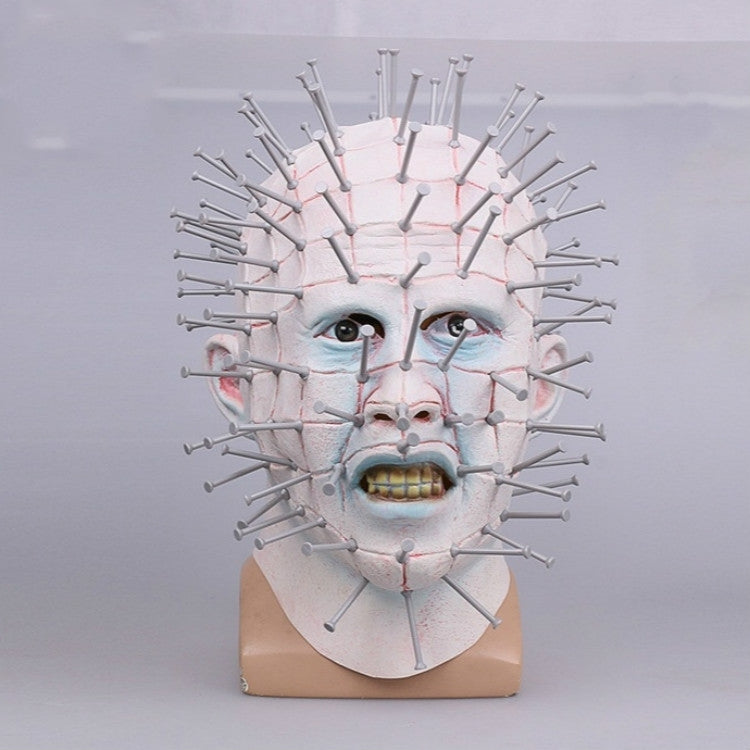 Halloween hat Hellraiser Scary Pinhead Masks Grimace Monster Adult Cosplay by bashfashion