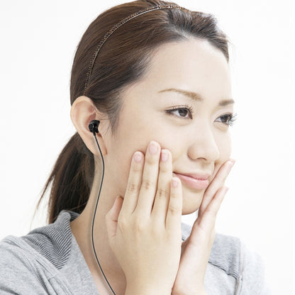 PTM D31 Hands Free Call Stereo Bass Earphones with Mic for Samsung / Xiaomi Phones(Black) by PTM