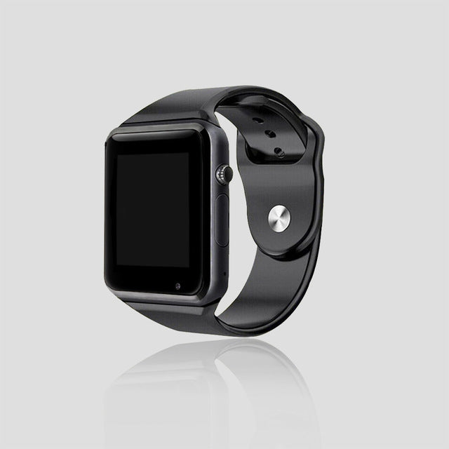 A1 1.54 inch IPS Screen Bluetooth Smart Watch Support Call Music Photography TF Card(Black) by bashfashion