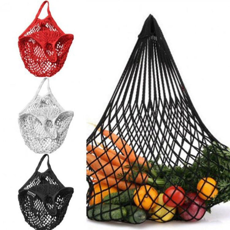 Mesh Shopping Bag Reusable String Fruit Storage Handbag Totes Women Shopping Mesh Net Woven Bag Shop Grocery Tote Bag(Yellow) by bashfashion