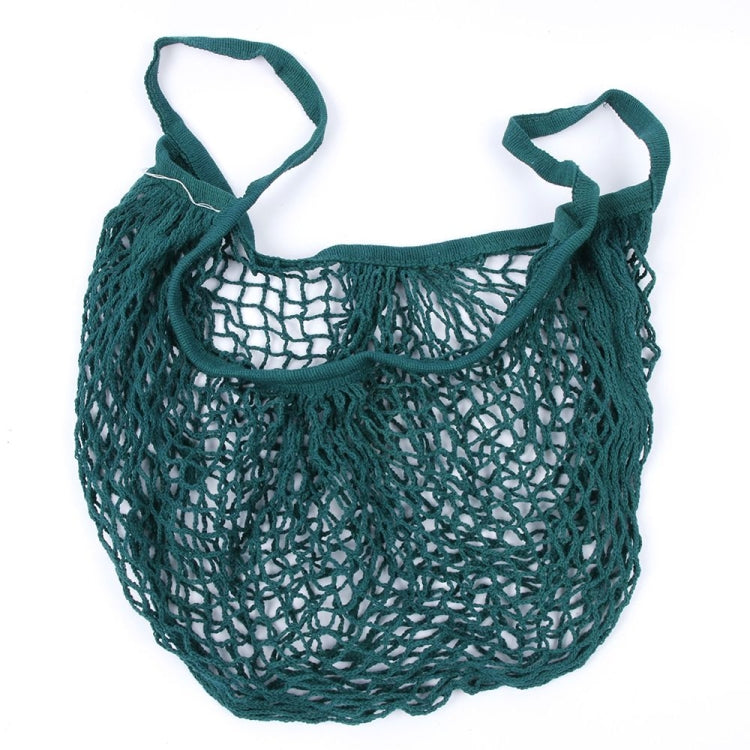 Mesh Shopping Bag Reusable String Fruit Storage Handbag Totes Women Shopping Mesh Net Woven Bag Shop Grocery Tote Bag(Yellow) by bashfashion
