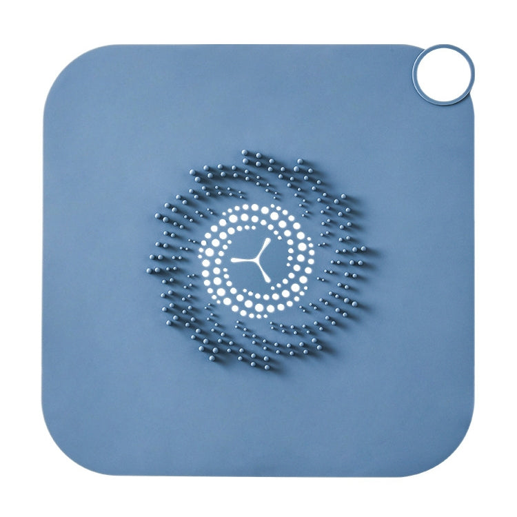 Household Sewer Deodorant Cover Sealing Plug Silicone Toilet Floor Drain Deodorant(Blue) by bashfashion