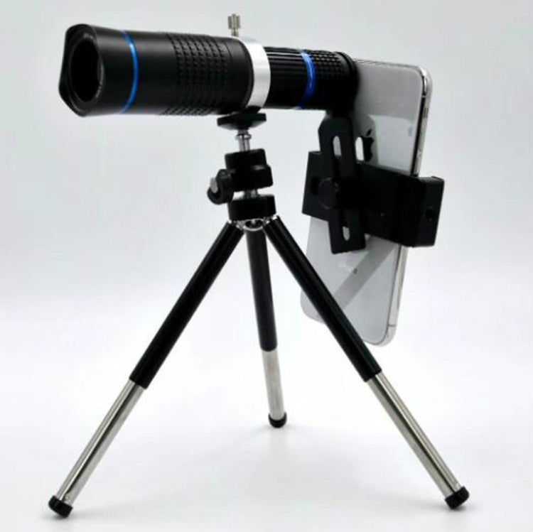 Universal 20 Times Mobile Phone Telephoto Lens Monocular Live Broadcast HD 4K No Vignetting Lens by Bolanke