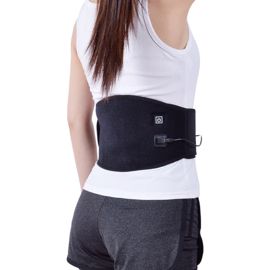 Warm Hot Compress Electric Heating Waist Belt(DC Belt+Test Orchestrator+DC Line) by bashfashion