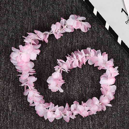 10 PCS 1M Simulation Orchids String Wedding Arrangement Flower Strip Stage Decoration Supplies(Pink) by bashfashion