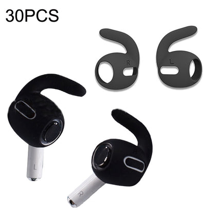 30PCS Ultra-thin Earphone Ear Caps For Apple Airpods Pro(Black) by bashfashion