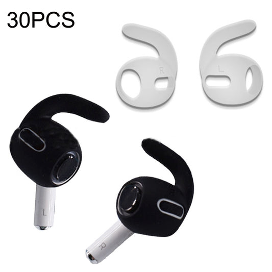 30PCS Ultra-thin Earphone Ear Caps For Apple Airpods Pro(Transparent) by bashfashion