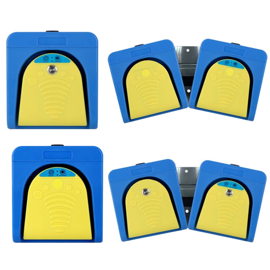 Wireless Foot Pedal Control Switch Keyboard Adapter For Computer, Style:Two-Pendal Two-Button by bashfashion