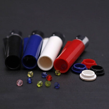 Mini Lighters Style Storage Pill Box Portable Medicine Box Pill Storage Tank Case, Random Color Delivery by bashfashion