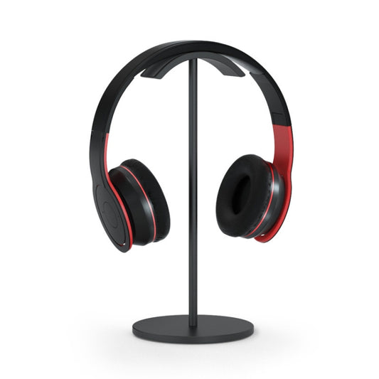 Aluminum Alloy Headset Bracket Weaving Headset Metal Display Stand(Black) by bashfashion