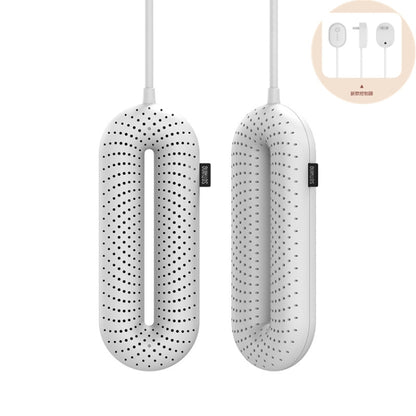 SOTHING 220V Shoe Dryers Deodorization Sterilization Quick Drying Dryer Winter Shoes Heater, CN Plug, Style:Wired Control Timer(White) by bashfashion