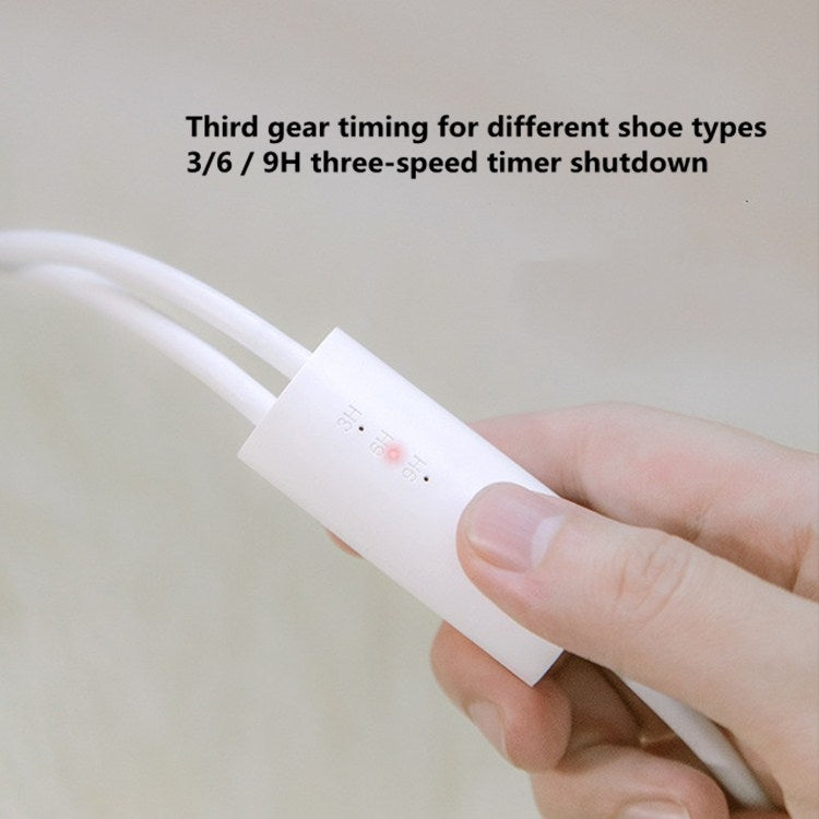 SOTHING 220V Shoe Dryers Deodorization Sterilization Quick Drying Dryer Winter Shoes Heater, CN Plug, Style:Wired Control Timer(Blue) by bashfashion