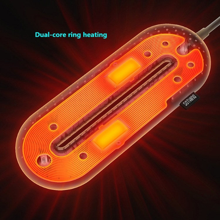 SOTHING 220V Shoe Dryers Deodorization Sterilization Quick Drying Dryer Winter Shoes Heater, CN Plug, Style:Wired Control Timer(Blue) by bashfashion