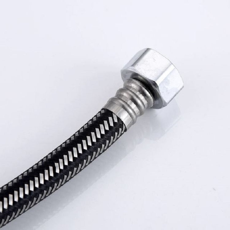 304 Stainless Steel Metal Weave High-pressure Explosion-proof Hot And Cold Water Inlet Hose, Size:40 cm by bashfashion