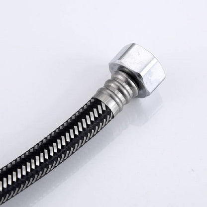 304 Stainless Steel Metal Weave High-pressure Explosion-proof Hot And Cold Water Inlet Hose, Size:40 cm by bashfashion
