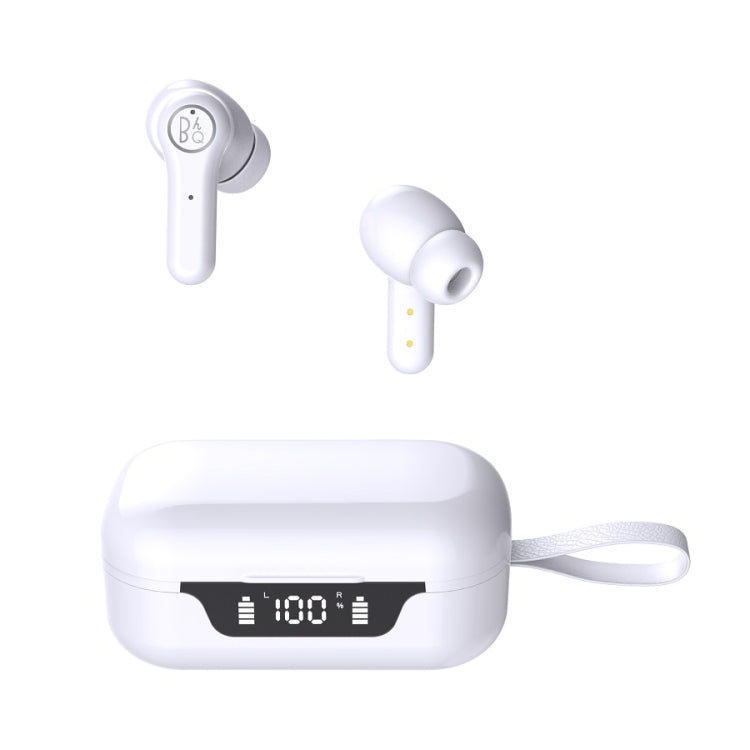 ANC PRO Touch 5.0TWS Master-slave Switch Wireless Bluetooth Headset Intelligent Noise Cancelling(White) by bashfashion