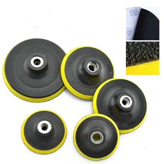5 PCS Polishing Disc Self-adhesive Sponge Disc Pneumatic Sandpaper Suction Cup, Size:100mm M14 by bashfashion