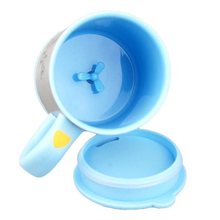 400ml Mugs Automatic Electric Self Stirring Mug Cup Coffee Milk Mixing Mug Smart Stainless Steel Juice Mix Cup Drinkware(Sky blue) by bashfashion