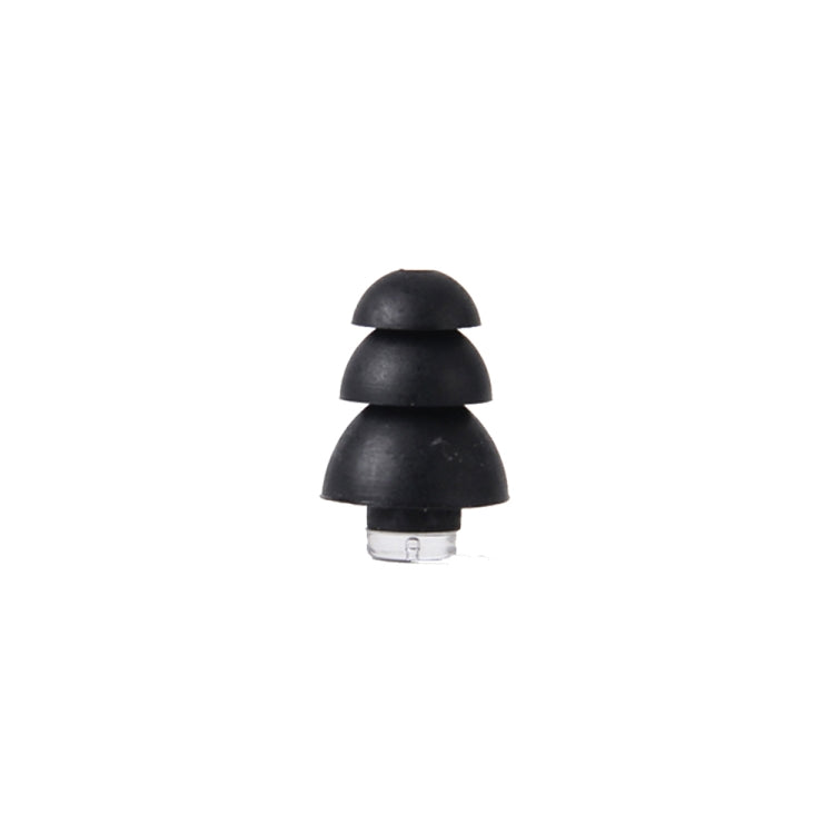 Anti-Noise Sleep Earplugs Silicone Soundproof Earplugs Industrial Noise Cancelling Silent Earplugs(Black) by bashfashion