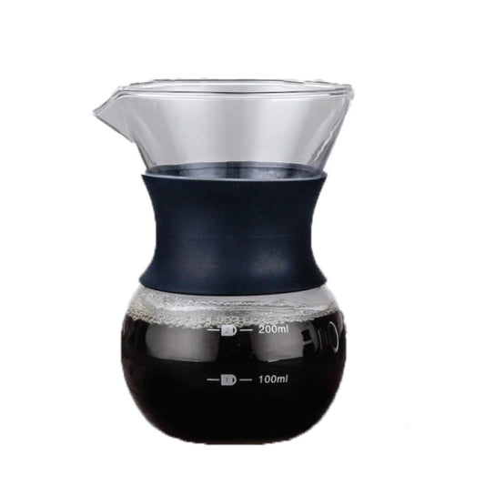 High Temperature Resistant Coffee Maker, Capacity:200ml, Style:Without Strainer by bashfashion