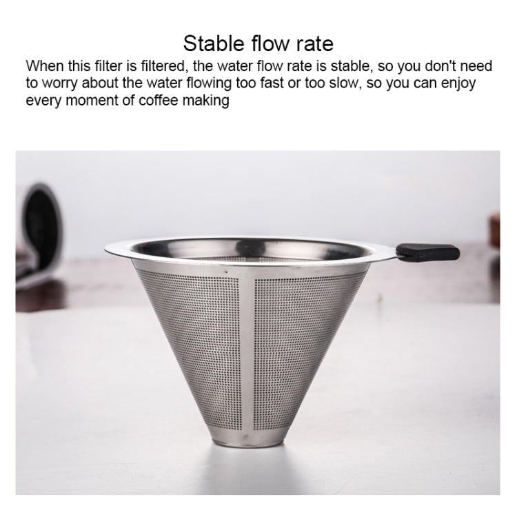 Hand Coffee Pot High Temperature Resistant 400ml Glass Coffee Pot, Style:Pot With Strainer by bashfashion