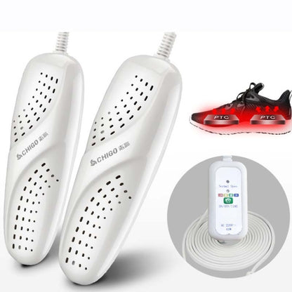 Chigo 220V Shoe Dryer Household Adult And Child Warm Shoe Dryer, CN Plug, Style:Adult Timing by bashfashion